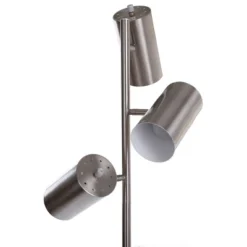 63" LED Adjustable Floor Lamp Brushed Steel - StyleCraft -Adesso Shop GUEST b9cec777 2f96 4e09 81da 38201d43ea2c