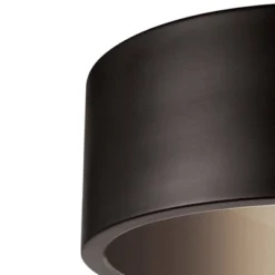 1 Light Teagan Outdoor Indoor Flush Mount Ceiling Dark Bronze - Globe Electric -Adesso Shop GUEST bca77ba6 aa03 4f98 9617 a213d0227143