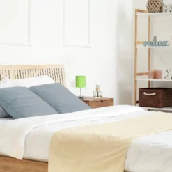 11.81" Traditional Petite Metal Stick Bedside Table Desk Lamp In Chrome With Fabric Shade Green - Creekwood Home -Adesso Shop GUEST bf91d01d 540a 4125 9bff 59af57ecd92b