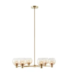 Blaire 6-light Ombre Globe Chandelier Antique Brass/Amber - Ink+Ivy 9 Blaire 6-light Ombre Globe Chandelier Antique Brass/Amber - Ink+Ivy -Adesso Shop GUEST c00c184a d14f 4d34 b11c 453eac4d89ea