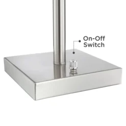 360 Lighting Andre 26 3/4" Tall Mid Century Modern Table Lamps Set Of 2 USB Port AC Power Outlet Silver Finish Metal White Shade Living Room Charging 11 360 Lighting Andre 26 3/4" Tall Mid Century Modern Table Lamps Set Of 2 USB Port AC Power Outlet Silver Finish Metal White Shade Living Room Charging -Adesso Shop GUEST c1bfd67b 497d 4367 8db7 5b3e3957f6af