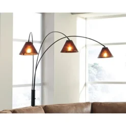 Sharde Floor Lamp Black - Signature Design By Ashley