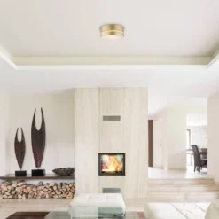 Globe Electric Aurora 2-Light Soft Gold Flush Mount Ceiling Light With Inner Frosted Shade - Novogratz X Globe 8 Globe Electric Aurora 2-Light Soft Gold Flush Mount Ceiling Light With Inner Frosted Shade - Novogratz X Globe -Adesso Shop GUEST c56af122 087d 4310 a21c 0d45c5f1f0d7