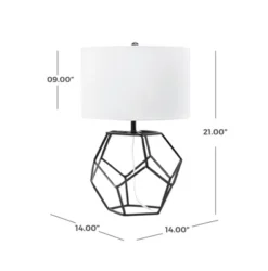 NuLOOM Midora 21" Iron Table Lamp -Adesso Shop GUEST c66abf10 2470 4c8c b020 65ff83deebaa