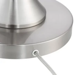 Possini Euro Design Modern Floor Lamp 64" Tall Brushed Nickel Silver Organza White Linen Drum Shade For Living Room Bedroom Office 12 Possini Euro Design Modern Floor Lamp 64" Tall Brushed Nickel Silver Organza White Linen Drum Shade For Living Room Bedroom Office -Adesso Shop GUEST c6dfbe8e 2b7e 4a29 a926 3521ac4c1fa2