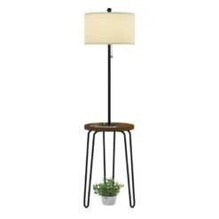 Floor Lamp End Table (Includes LED Light Bulb) - Modern Hairpin Legs 10 Floor Lamp End Table (Includes LED Light Bulb) - Modern Hairpin Legs -Adesso Shop GUEST c727bf21 b973 452c a15a 9ad79a7495fe