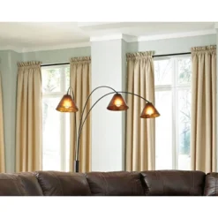 Sharde Floor Lamp Black - Signature Design By Ashley -Adesso Shop GUEST c9043b22 b0a4 452f 82c6 ed88652b47dc