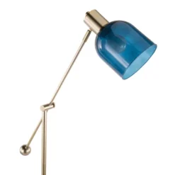 73" Marcel Floor Lamp Blue/Gold/White - LumiSource -Adesso Shop GUEST c9869b86 6b3d 44e7 bd23 875187f693f2