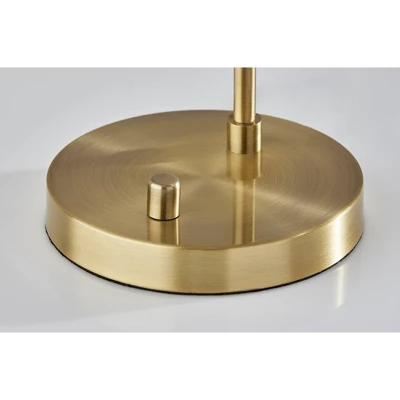 Nina Table Lamp Antique Brass (Includes LED Light Bulb) - Adesso 3 Nina Table Lamp Antique Brass (Includes LED Light Bulb) - Adesso - Image 3