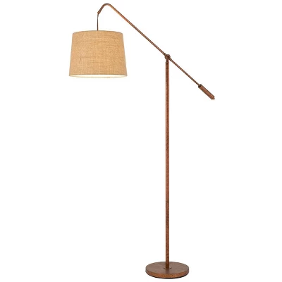 Metal Floor Lamp Rust - Cal Lighting 2 Metal Floor Lamp Rust - Cal Lighting - Image 2