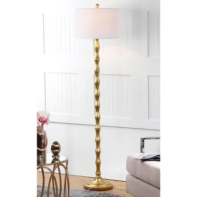 Aurelia Floor Lamp - Antique Gold - Safavieh 6 Aurelia Floor Lamp - Antique Gold - Safavieh - Image 6