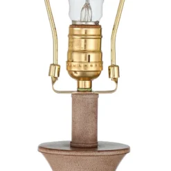 Regency Hill Avery Traditional Table Lamps 25" High Set Of 2 Faux Wood With USB Charging Port LED Touch On Off Ivory Shades For Living Room Home Desk -Adesso Shop GUEST cb8d0e77 66a5 4ce9 becf e4f34c8fce80