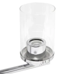 3-Light 15" Classic Contemporary Clear Glass/Metal Hanging Pendant Chandelier - Lalia Home 19 3-Light 15" Classic Contemporary Clear Glass/Metal Hanging Pendant Chandelier - Lalia Home -Adesso Shop GUEST cbd707d4 e3dc 415d bec0 084f228bab46