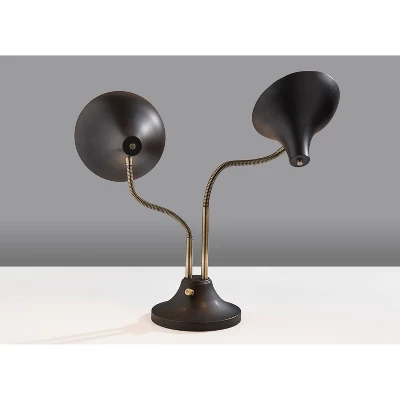 Ascot Desk Lamp Black - Adesso 1 Ascot Desk Lamp Black - Adesso