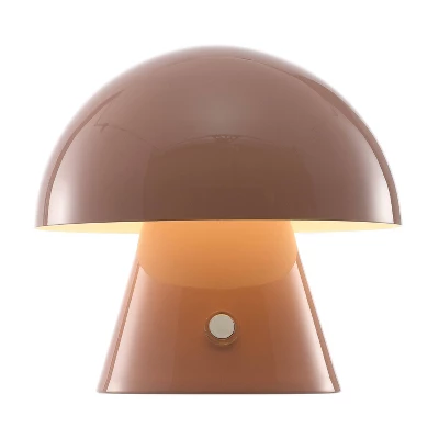 7" Porcini Contemporary Bohemian Rechargeable/Cordless Iron Integrated LED Mushroom Table Lamp - JONATHAN YFeb 13 7" Porcini Contemporary Bohemian Rechargeable/Cordless Iron Integrated LED Mushroom Table Lamp - JONATHAN YFeb - Image 13