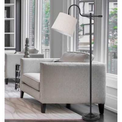 62.5" Metal Floor Lamp Dark Bronze - Cal Lighting 1 62.5" Metal Floor Lamp Dark Bronze - Cal Lighting