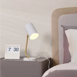 15" Novogratz X Globe Athena White Desk Lamp - Globe Electric 12 15" Novogratz X Globe Athena White Desk Lamp - Globe Electric -Adesso Shop GUEST ccf4f9be 2e1b 4f9d b660 52adf1c0624b