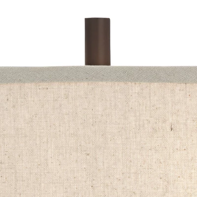 Franklin Iron Works Craig Rustic Farmhouse Table Lamps Set Of 2 With Square Risers 24 1/2" High Bronze With USB Charging Port Natural Shade For Desk 1 Franklin Iron Works Craig Rustic Farmhouse Table Lamps Set Of 2 With Square Risers 24 1/2" High Bronze With USB Charging Port Natural Shade For Desk