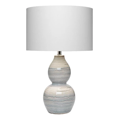 Catalina Wave Table Lamp White - Splendor Home 3 Catalina Wave Table Lamp White - Splendor Home - Image 3