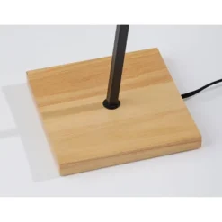 Wren Floor Lamp Black (Includes Light Bulb) - Adesso -Adesso Shop GUEST d059cfb3 ca70 470c b810 a0079830ad70