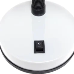 14.25" Traditional Fundamental Metal Desk Task Lamp And Bowl Shaped Shade With Flexi Gooseneck White - Creekwood Home 14 14.25" Traditional Fundamental Metal Desk Task Lamp And Bowl Shaped Shade With Flexi Gooseneck White - Creekwood Home -Adesso Shop GUEST d0b487ac 56a3 41c2 a929 d5f599d437c9