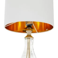 26" X 10" Glam Glass Table Lamp Gold - Olivia & May -Adesso Shop GUEST d26d3a95 9369 451c 87b6 52b1741b0283