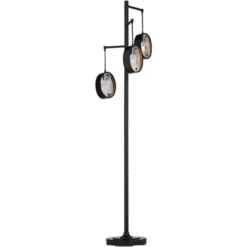Uttermost Modern Industrial Floor Lamp 73 1/2" Tall Matte Black 3-Light Marbleized Glass Drop Shade For Living Room Reading Family Bedroom Office Home 15 Uttermost Modern Industrial Floor Lamp 73 1/2" Tall Matte Black 3-Light Marbleized Glass Drop Shade For Living Room Reading Family Bedroom Office Home -Adesso Shop GUEST d2daeb95 91a6 47c4 a33f ee4bc6f5775a