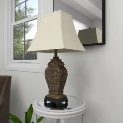 Rustic Table Lamp Set Of 2 Black - Olivia & May 33 Rustic Table Lamp Set Of 2 Black - Olivia & May -Adesso Shop GUEST d91a431e 2313 440d bfac ce889d3433cb