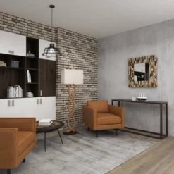 Rustic Jute Floor Lamp Brown - Olivia & May -Adesso Shop GUEST db3314f6 52dc 4fc1 855e 13b9907579cb