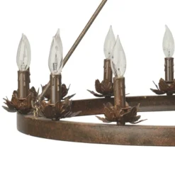 Ring Chandelier Brown - Splendor Home