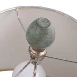 Chelsea Blue Accent Table Lamp With Fabric Shade - StyleCraft -Adesso Shop GUEST df49087c b3fa 48d7 8b5c 03a012117464