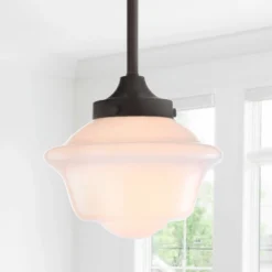 7.2" Adjustable Metal/Glass Kurtz Drop Pendant (Includes Energy Efficient Light Bulb) - JONATHAN Y 11 7.2" Adjustable Metal/Glass Kurtz Drop Pendant (Includes Energy Efficient Light Bulb) - JONATHAN Y -Adesso Shop GUEST e30fd67b 9550 48d4 98b4 801fa025720e