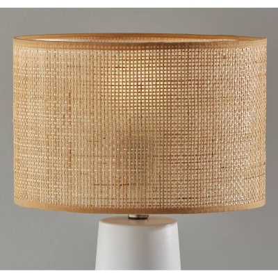 Sheffield Table Lamp White - Adesso 1 Sheffield Table Lamp White - Adesso