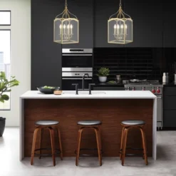 11" LED 4-light Ruth Classic Lantern Metal/Glass Pendant Antique Gold - JONATHAN Y 6 11" LED 4-light Ruth Classic Lantern Metal/Glass Pendant Antique Gold - JONATHAN Y -Adesso Shop GUEST e40fe0df 5954 4af9 ae1d aa20df1bc342