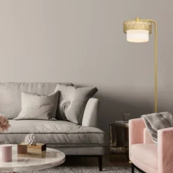 62.25" Alaina Shade Floor Lamp - River Of Goods -Adesso Shop GUEST e427336a 4fd0 437d 8e4c c204037bf6a7