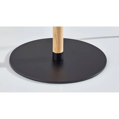 Natural Wood Dylan Desk Lamp Black - Adesso 6 Natural Wood Dylan Desk Lamp Black - Adesso - Image 6