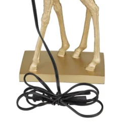 Eclectic Polyresin Giraffe Table Lamp Gold - Olivia & May -Adesso Shop GUEST e8592844 7154 44c5 814a 6e8f153639b1