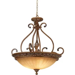 Kathy Ireland Sterling Estate Golden Bronze Pendant Chandelier 26 1/2" Wide Rustic Champagne Bowl Shade 3-Light Fixture For Dining Room Kitchen Island 10 Kathy Ireland Sterling Estate Golden Bronze Pendant Chandelier 26 1/2" Wide Rustic Champagne Bowl Shade 3-Light Fixture For Dining Room Kitchen Island -Adesso Shop GUEST e8c44eec 4da0 40e7 8e63 30f6c9088e63