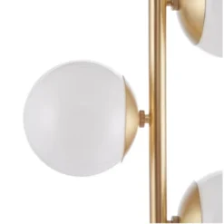 Holloway Floor Lamp White/Gold -Adesso Shop GUEST ec25c09d bfef 4cc7 ba3a ce463da44afe