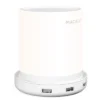 Macally LED Dimmable Warm White Desk, Nightstand And Bedside Charging Lamp