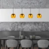 4.5" X 4.5" X 10" LED Dimmable Mini Pendant With Smoked Glass Rust - Cal Lighting