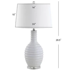 29.5" Ceramic Dylan Table Lamp (Includes Energy Efficient Light Bulb) - JONATHAN Y -Adesso Shop GUEST ee19a5a2 929c 4eff 8073 9a095c9cdfaa