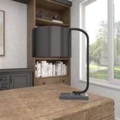 Traditional Metal Table Lamp Black - Olivia & May -Adesso Shop GUEST ee61c9a3 e3cb 4077 9cc2 a89651b23d28