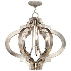 Possini Euro Design Ornament Aged Silver Gold Bronze Chandelier 23 1/4" Wide Industrial 6-Light Fixture For Dining Room Foyer Kitchen Island Entryway 14 Possini Euro Design Ornament Aged Silver Gold Bronze Chandelier 23 1/4" Wide Industrial 6-Light Fixture For Dining Room Foyer Kitchen Island Entryway -Adesso Shop GUEST ef6d5d09 5110 4f8e a708 24150da0ceec