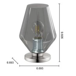 Murillo Accent Lamp Gray - EGLO -Adesso Shop GUEST f16cc056 dcde 4970 81a6 5bcb4203f52e