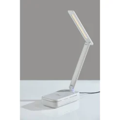 UV-C Sanitizing Table Lamp With Wireless Charging And Smart Switch White (Includes LED Light Bulb) - Adesso -Adesso Shop GUEST f242b6dd 5328 4e04 9ccd cf2a7217070c