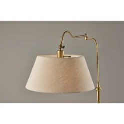 Rodeo Floor Lamp Antique Brass - Adesso -Adesso Shop GUEST f273de93 3555 4aa3 859c 595d1688f62a
