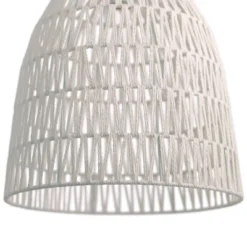 15" 1-Light Imara Pendant Hemp White - River Of Goods -Adesso Shop GUEST f36ce8e7 28f7 4756 8094 4f776afc9fe8
