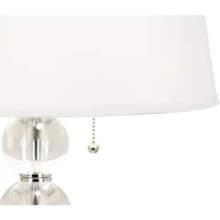 Vienna Full Spectrum Modern Table Lamp 26 1/2" High With USB Dimmer Stacked Crystal Spheres White Drum Shade For Bedroom Living Room Desk Bedside 11 Vienna Full Spectrum Modern Table Lamp 26 1/2" High With USB Dimmer Stacked Crystal Spheres White Drum Shade For Bedroom Living Room Desk Bedside -Adesso Shop GUEST f8d714c2 b935 4689 808d 22b16c584533