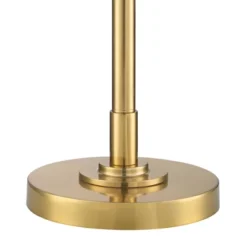 Possini Euro Design Kinsey Modern Torchiere Floor Lamp 72 1/2" Tall Brass Gold Metal Stone Pattern Crystal Glass Shade For Living Room Office House -Adesso Shop GUEST f975e817 5162 4026 aa58 a21f6192a5c8